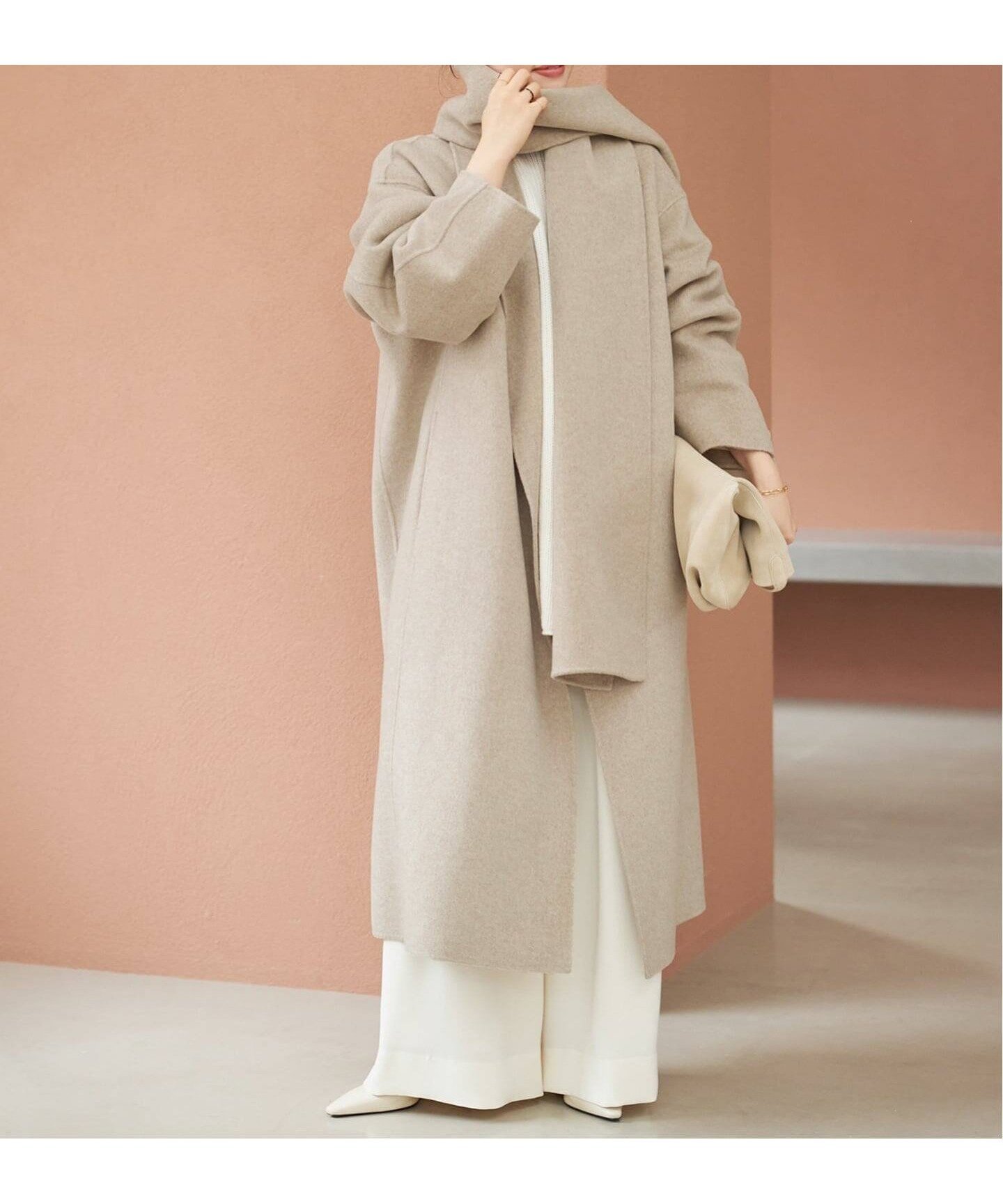 【プラージュ/Plage】の《追加》ハミルトン ストール コート インテリア・キッズ・メンズ・レディースファッション・服の通販 founy(ファニー) ファッション Fashion レディースファッション Fashion for Women アウター Coat / Outerwear Collection コート・ロングコート・ピーコート Long Coats, Peacoats & More シンプル Simple, Minimal ストール Stole, Wrap エレガント 上品 Elegant ベージュ A|ID: prp329100004778922 ipo3291000000034783905