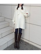 【フレイ アイディー/FRAY I.D】のマフラー付ノーカラーリバーミドルコート 人気、トレンドファッション・服の通販 founy(ファニー) ファッション Fashion レディースファッション Fashion for Women アウター Coat / Outerwear Collection コート・ロングコート・ピーコート Long Coats, Peacoats & More マフラー・スヌード / 冬小物の定番 Scarves & Mufflers シンプル Simple, Minimal スマート Smart, Elegant チェック Check, Plaid, Tartan ハーフ Half, Half-Length バランス Balance, Style Balance フロント Front, Front Design ボトム Bottoms, Lower Wear マフラー Scarf, Muffler おすすめ Recommended / Our Picks thumbnail OWHT[002]|ID: prp329100004778933 ipo3291000000034658303