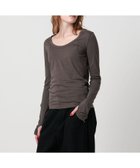 【ユナイテッドアローズ/UNITED ARROWS】のASTRAET ハイゲージ テンジク Uネックカットソー 人気、トレンドファッション・服の通販 founy(ファニー) ファッション Fashion レディースファッション Fashion for Women トップス・カットソー Cut & Sew Tops カットソー・ベーシックTシャツ Cut-and-Sewn Tops / Stretch Tees & Basics エアリー Airy Texture カットソー Cut and Sewn Top ノースリーブ Sleeveless, No-Sleeve フィット Fit, Slim Fit thumbnail DK.BROWN|ID: prp329100004778934 ipo3291000000034933734