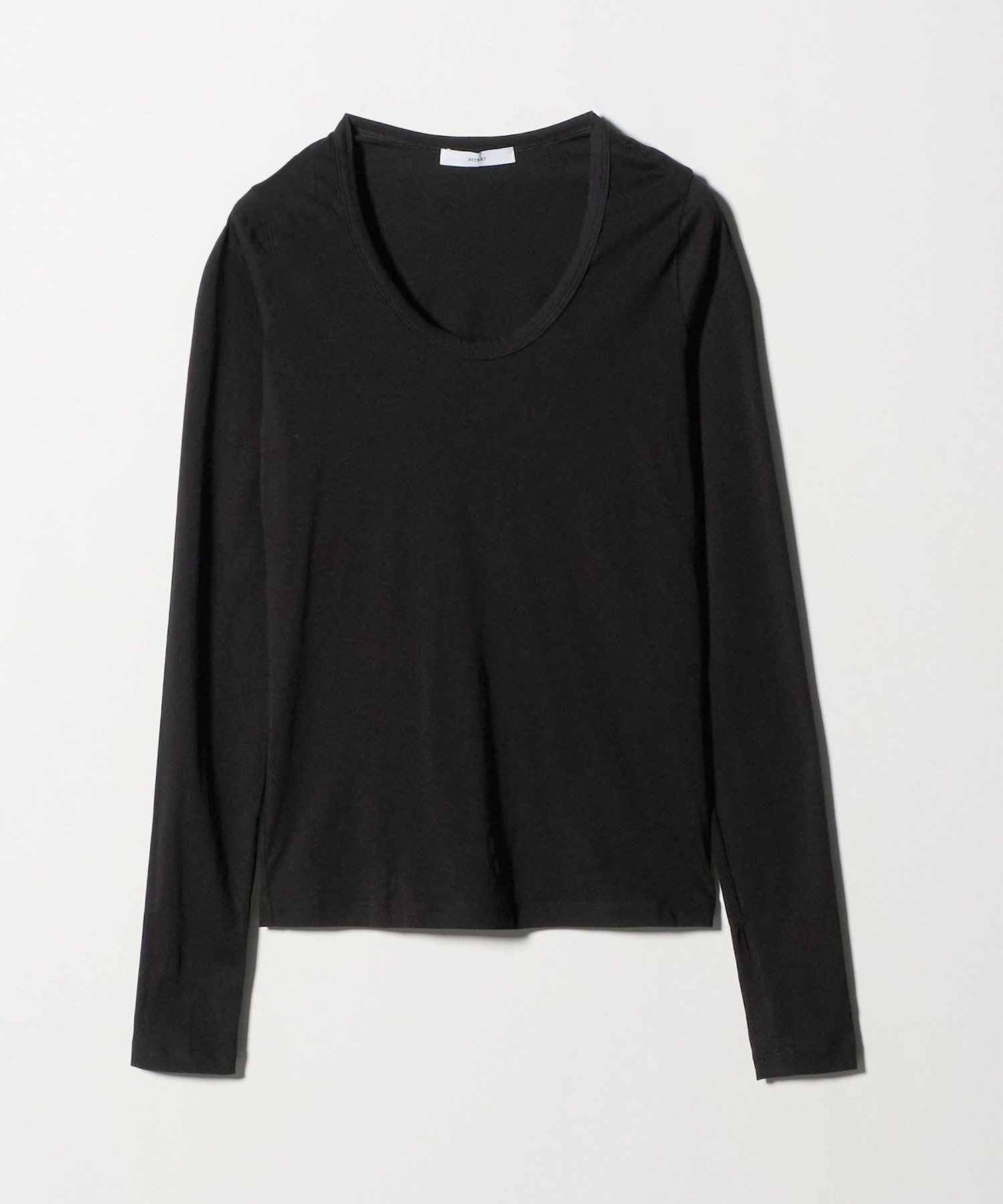 【ユナイテッドアローズ/UNITED ARROWS】のASTRAET ハイゲージ テンジク Uネックカットソー インテリア・キッズ・メンズ・レディースファッション・服の通販 founy(ファニー) 　ファッション　Fashion　レディースファッション　Fashion for Women　トップス・カットソー　Cut & Sew Tops　カットソー・ベーシックTシャツ　Cut-and-Sewn Tops / Stretch Tees & Basics　エアリー　Airy Texture　カットソー　Cut and Sewn Top　ノースリーブ　Sleeveless, No-Sleeve　フィット　Fit, Slim Fit　BLACK|ID: prp329100004778934 ipo3291000000034933736