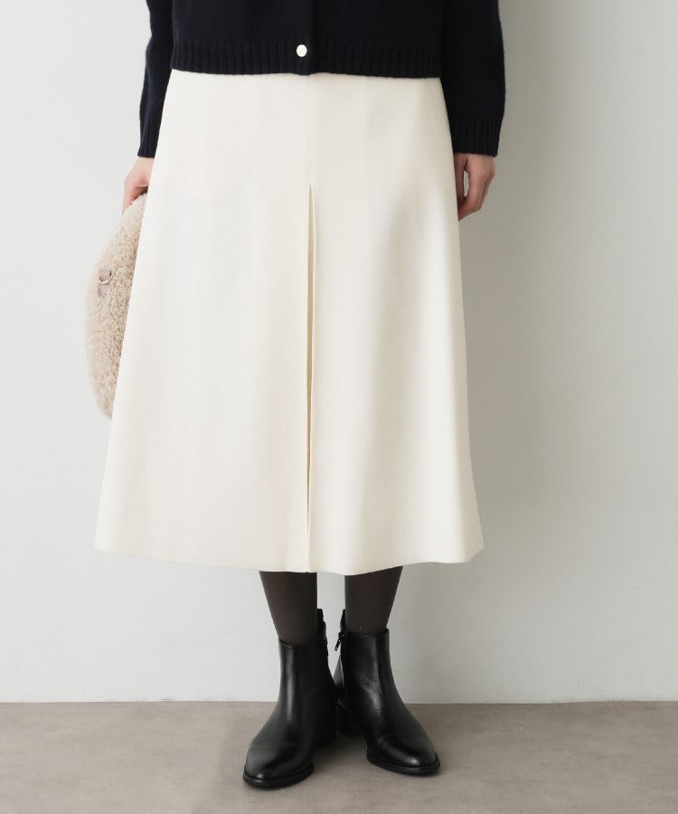 【デッサン/Dessin】のメルトンジャージボックスタックスカート 人気、トレンドファッション・服の通販 founy(ファニー) 　ファッション　Fashion　レディースファッション　Fashion for Women　スカート　Skirts　おすすめ　Recommended / Our Picks　クラシカル　Classical, Vintage-Inspired　スマート　Smart, Elegant　フレア　Flare, Flared　ボックス　Boxy, Box Shape　ポケット　Pocket, Pocket Detail　メルトン　Melton, Heavy Wool　リラックス　Relax, Relaxed Fit　エレガント 上品　Elegant　 other-1|ID: prp329100004778960 ipo3291000000034658765