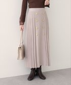 【ナチュラルクチュール/natural couture】の【WEB限定】フロント釦ニットプリーツスカート 人気、トレンドファッション・服の通販 founy(ファニー) ファッション Fashion レディースファッション Fashion for Women スカート Skirts プリーツスカート / 上品フェミニンスタイル Pleated Skirts カットソー Cut and Sewn Top クラシカル Classical, Vintage-Inspired スニーカー Sneakers, Trainers フェミニン Feminine, Girly フレア Flare, Flared フロント Front, Front Design プリーツ Pleats, Pleated ポケット Pocket, Pocket Detail 再入荷 Restock / Back in Stock おすすめ Recommended / Our Picks エレガント 上品 Elegant 2025年 2025 2025-2026秋冬・A/W Autumn/Winter 2025–26 AW25–26 thumbnail グレイッシュベージュ|ID: prp329100004778966 ipo3291000000034658866