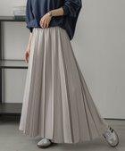 【ラジュール/Lajour】のAラインプリーツスカート 人気、トレンドファッション・服の通販 founy(ファニー) ファッション Fashion レディースファッション Fashion for Women スカート Skirts プリーツスカート / 上品フェミニンスタイル Pleated Skirts プリーツ Pleats, Pleated thumbnail ライトグレー|ID: prp329100004778975 ipo3291000000034659087