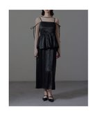 【ビーフラット/bflat】のワッシャーサテンペプラムキャミドレス パーティードレス オケージョンドレス 結婚式 人気、トレンドファッション・服の通販 founy(ファニー) ファッション Fashion レディースファッション Fashion for Women トップス・カットソー Cut & Sew Tops キャミソール&ノースリーブ Camisoles & Sleeveless Tops ワンピース Dresses フォーマル・パーティードレス・結婚式用ドレス Elegant & Casual Dresses おすすめ Recommended / Our Picks オケージョン Occasion Wear ドレス Dress, One-Piece リボン Ribbon, Bow エレガント 上品 Elegant 二次会 After Party 披露宴 Wedding Reception 結婚式 Wedding thumbnail ブラック|ID: prp329100004778998 ipo3291000000034659404