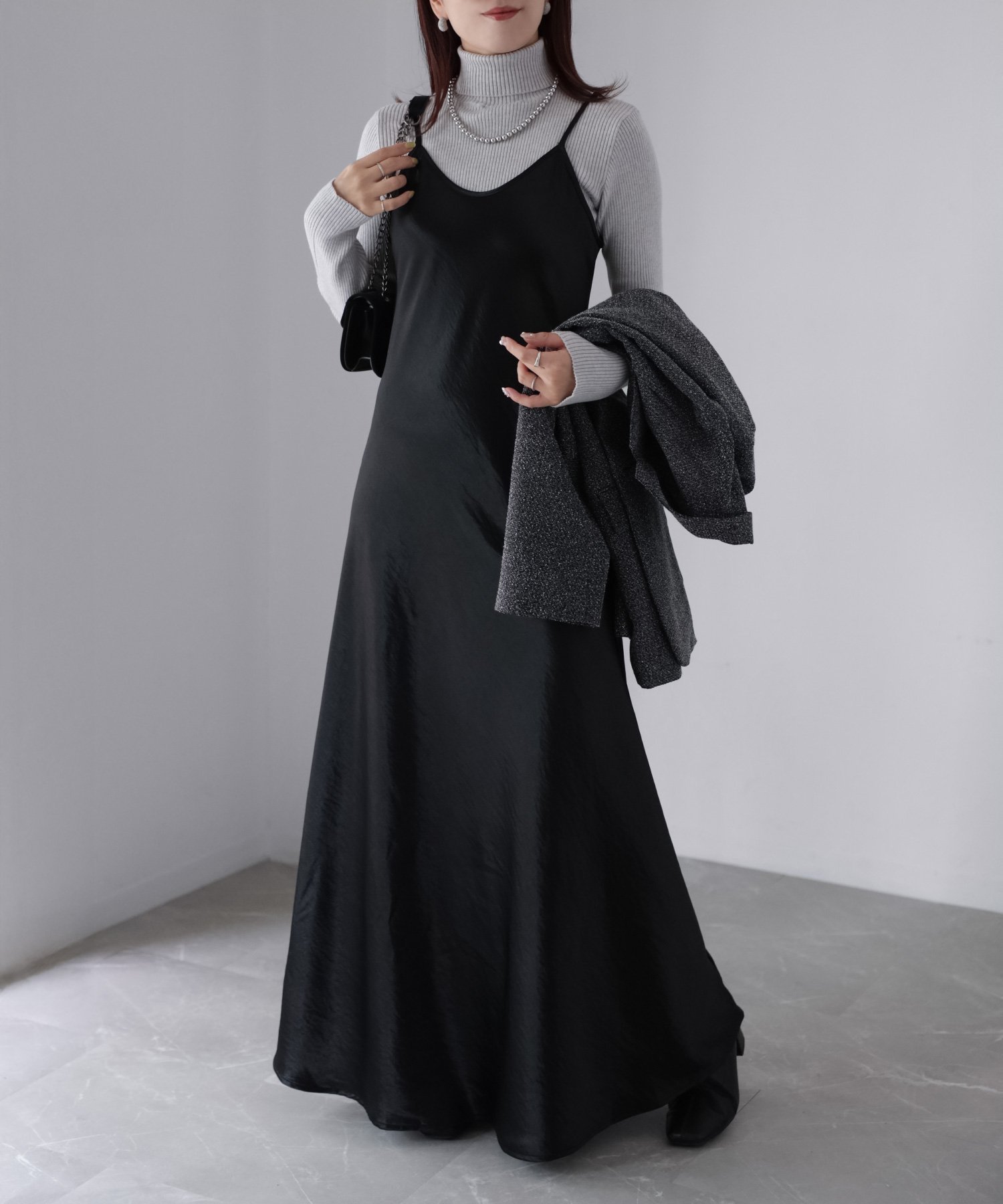 【リベリー/Riberry】のサテンAラインキャミワンピース 人気、トレンドファッション・服の通販 founy(ファニー) 　ファッション　Fashion　レディースファッション　Fashion for Women　ワンピース　Dresses　キャミソールワンピース　Camisole Dresses　インナー　Innerwear　オケージョン　Occasion Wear　春　Spring　秋　Autumn　カーディガン　Cardigan, Knitwear　キャミワンピース　Cami Dress, Slip Dress　サテン　Satin, Glossy Fabric　シューズ　Shoes, Footwear　ショート　Short, Short Length　シンプル　Simple, Minimal　ジャケット　Jacket, Outerwear　スニーカー　Sneakers, Trainers　フォルム　Silhouette, Form　フラット　Flat, Flat Shoes　ベーシック　Basic, Essential　リブニット　Rib Knit, Ribbed Knit　リラックス　Relax, Relaxed Fit　冬　Winter / This Winter　再入荷　Restock / Back in Stock　おすすめ　Recommended / Our Picks　夏　Summer　エレガント 上品　Elegant　入学式　Entrance Ceremony　卒業式　Graduation Ceremony　結婚式　Wedding　 other-1|ID: prp329100004779002 ipo3291000000035098248