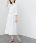 【ビームス ウイメン/BEAMS】のBEAMS HEART / スキッパーシャツ ワンピース OFF×BEIGE|ID: prp329100004779003 ipo3291000000034659472