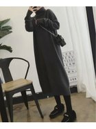 【ドゥーラドゥーラ/Doula Doula】のgirlydoll/タートルニットワンピース ダークグレー|ID: prp329100004779005 ipo3291000000034659511