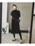 【ドゥーラドゥーラ/Doula Doula】のgirlydoll/タートルニットワンピース ブラック|ID: prp329100004779005 ipo3291000000034659512