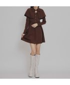 【レディアゼル/REDYAZEL】のケープSETニットフレアミニワンピース 人気、トレンドファッション・服の通販 founy(ファニー) ファッション Fashion レディースファッション Fashion for Women ワンピース Dresses アクセサリー Fashion Accessories ショルダー Shoulder, Shoulder Strap スクエア Square, Square Shape トレンド Trend, Trending Now フィット Fit, Slim Fit フレア Flare, Flared フロント Front, Front Design リボン Ribbon, Bow エレガント 上品 Elegant thumbnail ブラウン|ID: prp329100004779010 ipo3291000000035082624
