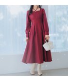 【ウィルセレクション/WILLSELECTION】のクロスネックフレアワンピース ボルドー|ID: prp329100004779016 ipo3291000000034659677