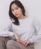【インデックス/INDEX】のラメスカラップビジューデザインニット【洗濯機OK】《6col/S~LL》 人気、トレンドファッション・服の通販 founy(ファニー) ファッション Fashion レディースファッション Fashion for Women トップス・カットソー Cut & Sew Tops ニット Knit Tops & Sweaters シンプル Simple, Minimal スカラップ Scallop, Scalloped Edge スマート Smart, Elegant スリーブ Sleeve, Long Sleeve / Short Sleeve ビジュー Bijou, Jewel-like Accent エレガント 上品 Elegant thumbnail サックスブルー|ID: prp329100004779031 ipo3291000000034697710