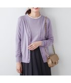 【ニューヨーカー/NEWYORKER】の【手洗い可能】セルロースウール天竺16G 配色スカラップVネックカーディガン 人気、トレンドファッション・服の通販 founy(ファニー) ファッション Fashion レディースファッション Fashion for Women トップス・カットソー Cut & Sew Tops カーディガン・羽織り Layered Style Cardigans Vネックトップス V-Neck Tops / V-Cut Neckline Shirts アンサンブル Ensemble Set カーディガン Cardigan, Knitwear シンプル Simple, Minimal スカラップ Scallop, Scalloped Edge 長袖 Long Sleeve, Full Sleeve ベーシック Basic, Essential モチーフ Motif, Design Theme ラベンダー Lavender A/W・秋冬 Autumn/Winter おすすめ Recommended / Our Picks エレガント 上品 Elegant thumbnail ラベンダー|ID: prp329100004779045 ipo3291000000034660029