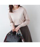 【ニューヨーカー/NEWYORKER】の【手洗い可能】セルロースウール天竺16G 配色フリルプリーツプルオーバー 人気、トレンドファッション・服の通販 founy(ファニー) ファッション Fashion レディースファッション Fashion for Women トップス・カットソー Cut & Sew Tops カジュアルプルオーバー・ニットトップス Pullovers & Knit Tops / Casual Pullovers アンサンブル Ensemble Set インナー Innerwear カーディガン Cardigan, Knitwear ギャザー Gathered, Ruffled シンプル Simple, Minimal 長袖 Long Sleeve, Full Sleeve フリル Frill, Ruffle プリーツ Pleats, Pleated ベーシック Basic, Essential ラベンダー Lavender A/W・秋冬 Autumn/Winter おすすめ Recommended / Our Picks エレガント 上品 Elegant thumbnail ベージュ|ID: prp329100004779104 ipo3291000000034660799