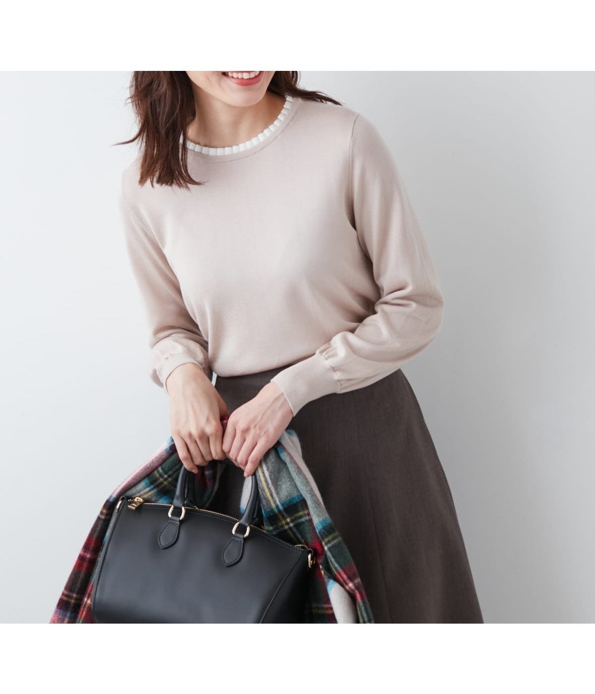 【ニューヨーカー/NEWYORKER】の【手洗い可能】セルロースウール天竺16G 配色フリルプリーツプルオーバー インテリア・キッズ・メンズ・レディースファッション・服の通販 founy(ファニー) ファッション Fashion レディースファッション Fashion for Women トップス・カットソー Cut & Sew Tops カジュアルプルオーバー・ニットトップス Pullovers & Knit Tops / Casual Pullovers アンサンブル Ensemble Set インナー Innerwear カーディガン Cardigan, Knitwear ギャザー Gathered, Ruffled シンプル Simple, Minimal 長袖 Long Sleeve, Full Sleeve フリル Frill, Ruffle プリーツ Pleats, Pleated ベーシック Basic, Essential ラベンダー Lavender A/W・秋冬 Autumn/Winter おすすめ Recommended / Our Picks エレガント 上品 Elegant ベージュ|ID: prp329100004779104 ipo3291000000034660799