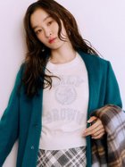 【リリーブラウン/Lily Brown】のラメジャガードロゴニットトップス WHT[001]|ID: prp329100004779113 ipo3291000000034660955