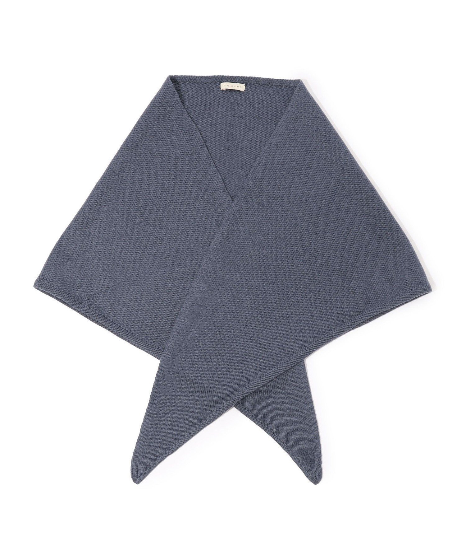 【トゥモローランド/TOMORROWLAND】のTOMORROWLAND トライアングル ストール インテリア・キッズ・メンズ・レディースファッション・服の通販 founy(ファニー) 　ファッション　Fashion　レディースファッション　Fashion for Women　スカーフ　Scarf, Neckwear　ストール　Stole, Wrap　タートルネック　Turtleneck, High Neck　トライアングル　Triangle, Triangular Shape　63 ブルーグレー|ID: prp329100004779128 ipo3291000000034661181