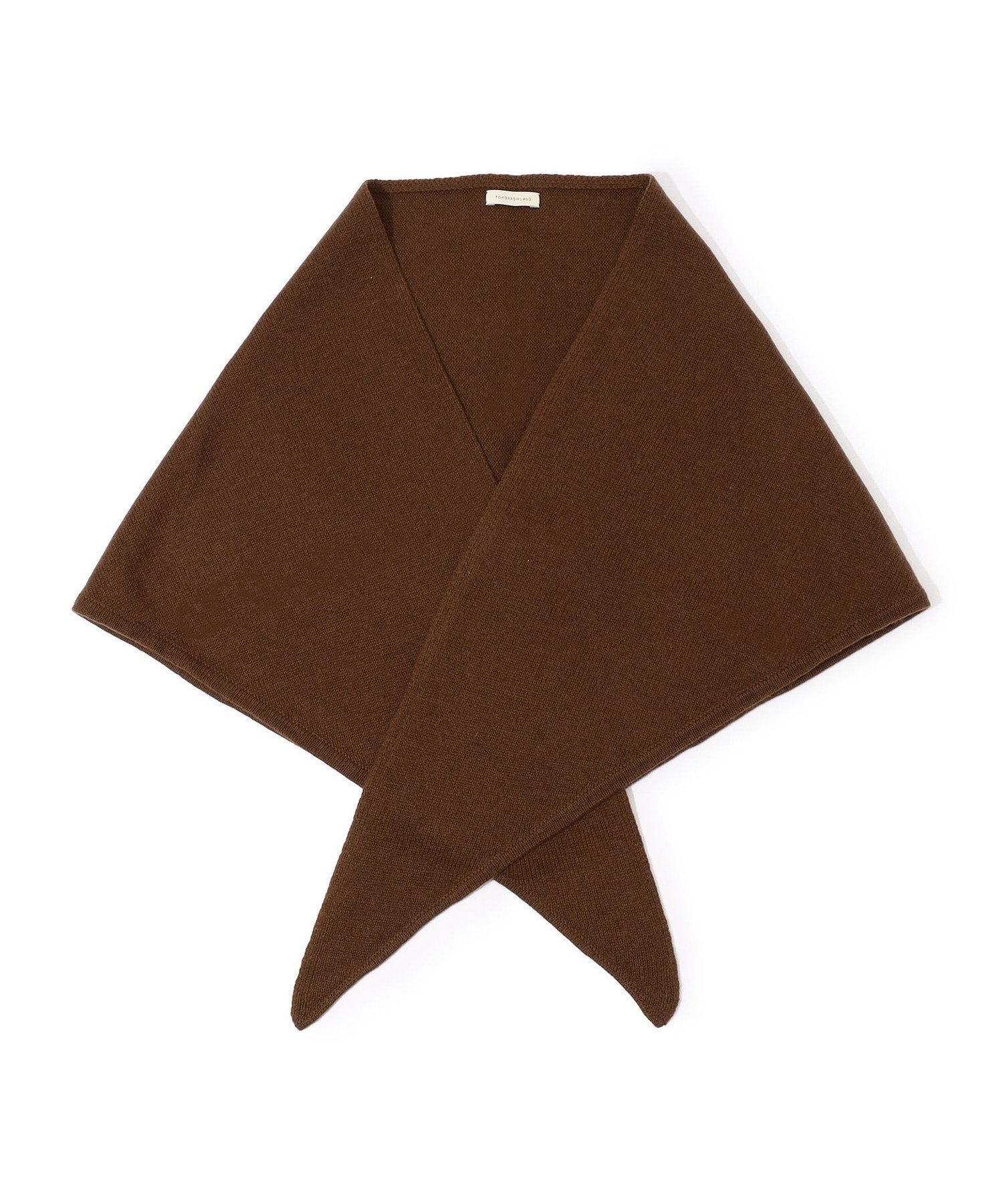 【トゥモローランド/TOMORROWLAND】のTOMORROWLAND トライアングル ストール インテリア・キッズ・メンズ・レディースファッション・服の通販 founy(ファニー) 　ファッション　Fashion　レディースファッション　Fashion for Women　スカーフ　Scarf, Neckwear　ストール　Stole, Wrap　タートルネック　Turtleneck, High Neck　トライアングル　Triangle, Triangular Shape　47 ブラウン|ID: prp329100004779128 ipo3291000000034661184