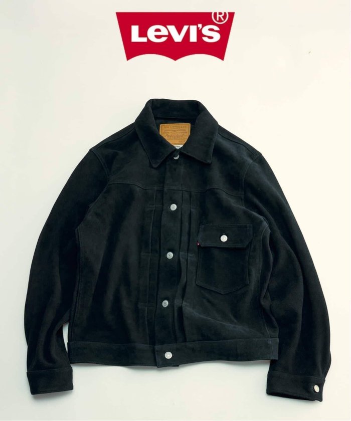 【ジャーナルスタンダード/JOURNAL STANDARD / MEN】のLevi s / リーバイス 別注 TYPE1スエード トラッカージャケット インテリア・キッズ・メンズ・レディースファッション・服の通販 founy(ファニー) https://founy.com/ ファッション Fashion メンズファッション Fashion for Men ヴィンテージ Vintage Style ジャケット Jacket, Outerwear ジーンズ Jeans, Denim Pants スペシャル Special, Limited Edition スマート Smart, Elegant デニム Denim, Jeans Material ボックス Boxy, Box Shape ポケット Pocket, Pocket Detail 別注 Limited Edition, Custom Order ワーク Workwear, Utility Style |ID: prp329100004779218 ipo3291000000035167574