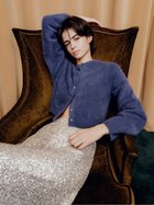 【エミ/emmi】のフォックスカシミヤニットカーディガン 人気、トレンドファッション・服の通販 founy(ファニー) ファッション Fashion レディースファッション Fashion for Women トップス・カットソー Cut & Sew Tops ニット Knit Tops & Sweaters カーディガン・羽織り Layered Style Cardigans カーディガン Cardigan, Knitwear スマート Smart, Elegant フォックス Fox, Fox Fur エレガント 上品 Elegant thumbnail BLU[086]|ID: prp329100004779290 ipo3291000000034928050