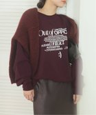 【スローブ イエナ/SLOBE IENA】のRUSSELL*LOUNA ロゴスウェット 人気、トレンドファッション・服の通販 founy(ファニー) ファッション Fashion レディースファッション Fashion for Women トップス・カットソー Cut & Sew Tops レディースパーカー・カジュアルフーディー Casual Hoodies & Sweatshirts スウェット・クルーネックトップス Sweatshirts & Crewnecks / Relaxed Fit Sweat Tops おすすめ Recommended / Our Picks グラフィック Graphic, Graphic Design スマート Smart, Elegant トレンド Trend, Trending Now バランス Balance, Style Balance プリント Print, Printed Pattern ポーチ Pouch, Small Case 別注 Limited Edition, Custom Order 巾着 Drawstring Bag, Kinchaku 旅行 Travel thumbnail ボルドー|ID: prp329100004779321 ipo3291000000034663262