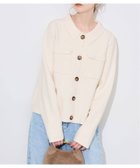 【スローブ イエナ/SLOBE IENA】の《追加》SUNNY STUDIO ニットカーディガン 97026 人気、トレンドファッション・服の通販 founy(ファニー) ファッション Fashion レディースファッション Fashion for Women トップス・カットソー Cut & Sew Tops ニット Knit Tops & Sweaters カーディガン・羽織り Layered Style Cardigans エレガント 上品 Elegant カーディガン Cardigan, Knitwear コレクション Collection, Seasonal Line コンパクト Compact, Small Size スマート Smart, Elegant フランス France, French フロント Front, Front Design ポケット Pocket, Pocket Detail thumbnail ホワイト|ID: prp329100004779324 ipo3291000000034663281