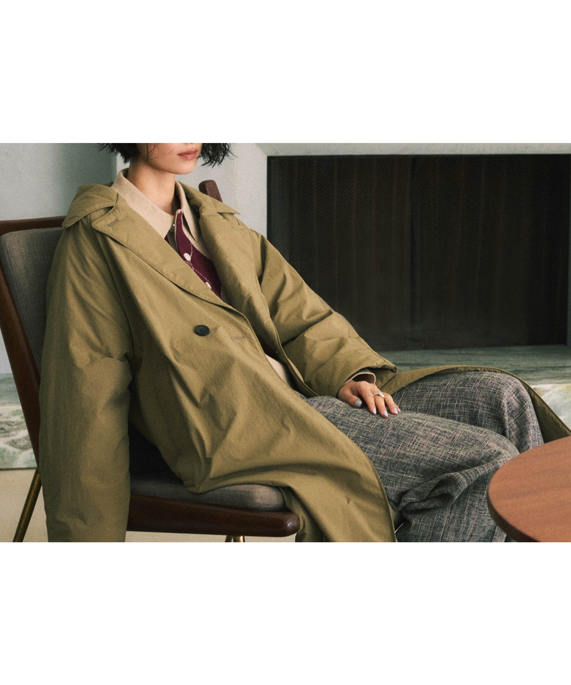 【ナノ ユニバース/nano universe】のETHERMALOFTAEROGEL 中綿リバーシブルコート 人気、トレンドファッション・服の通販 founy(ファニー) ファッション Fashion レディースファッション Fashion for Women アウター Coat / Outerwear Collection コート・ロングコート・ピーコート Long Coats, Peacoats & More コンビ Combo, Combination Style タフタ Taffeta, Structured Fabric ダウン Down, Puffer チェスター Chester, Chester Coat フラット Flat, Flat Shoes 防寒 Cold Protection, Winter-Ready リバーシブル Reversible, Two-Sided ワッシャー Washer, Crinkled Finish 冬 Winter / This Winter 2025年 2025 2025-2026秋冬・A/W Autumn/Winter 2025–26 AW25–26 other-1|ID: prp329100004779440 ipo3291000000034727168