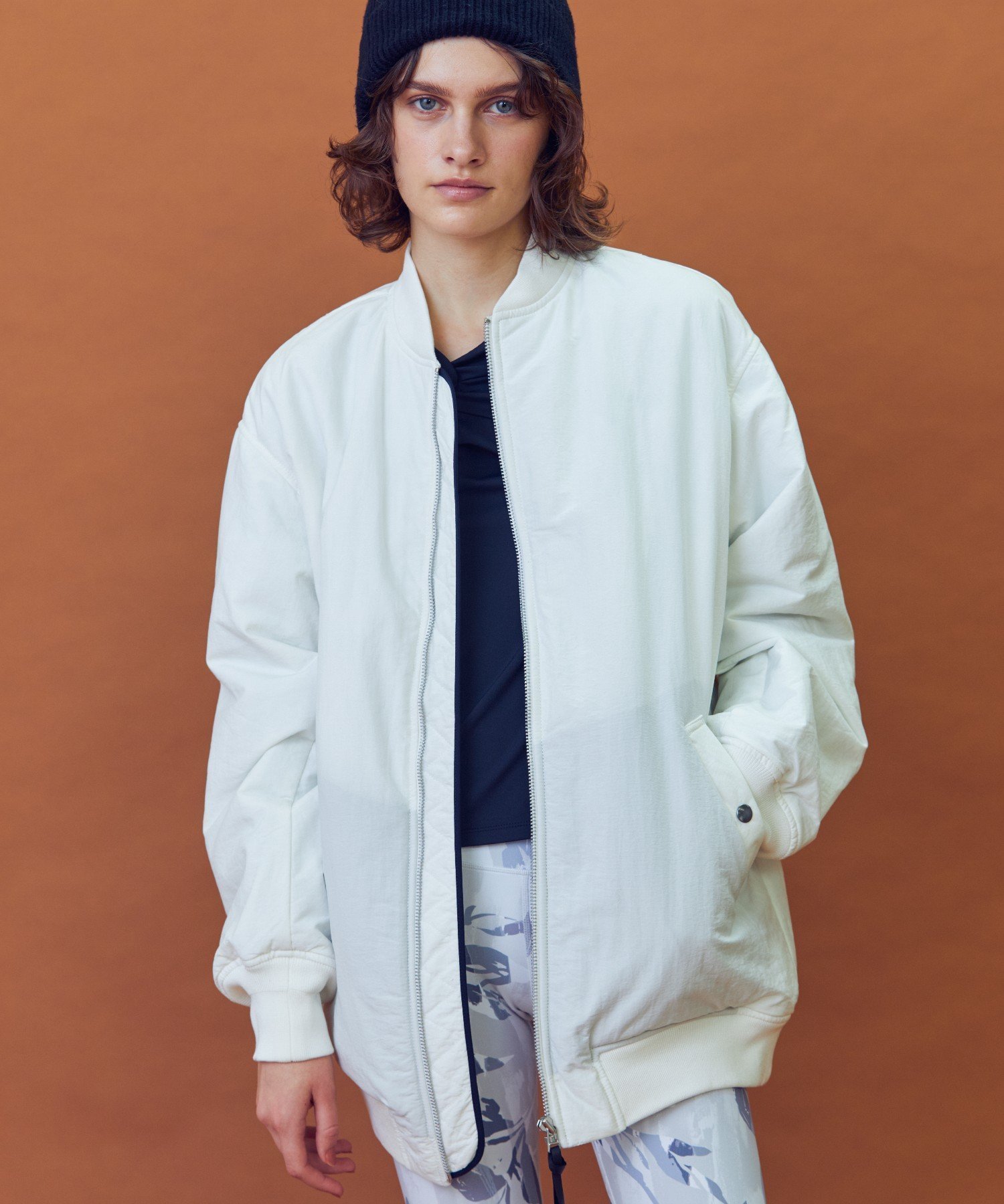 【ジュリエ/Julier】のMA-1 人気、トレンドファッション・服の通販 founy(ファニー) 　ファッション　Fashion　レディースファッション　Fashion for Women　アウター　Coat / Outerwear Collection　MA-1ジャケット　MA-1 Bomber Jackets / Flight Jackets　コレクション　Collection, Seasonal Line　定番　Standard, Basic Item　人気　Popular, Best Seller　バランス　Balance, Style Balance　フロント　Front, Front Design　ブルゾン　Blouson, Bomber Jacket　ポケット　Pocket, Pocket Detail　ミドル　Middle Length, Mid Height　ヨガ　Yoga, Yoga Wear　リラックス　Relax, Relaxed Fit　 other-1|ID: prp329100004779498 ipo3291000000034666118