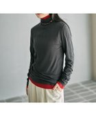 【レプシィム ローリーズファーム/LEPSIM LOWRYS FARM】のテンセル混タートル 人気、トレンドファッション・服の通販 founy(ファニー) ファッション Fashion レディースファッション Fashion for Women おすすめ Recommended / Our Picks インナー Innerwear タートル Turtleneck, Turtle Collar thumbnail チャコール18|ID: prp329100004779531 ipo3291000000034797305