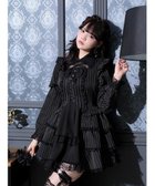 【ノエミ/NOEMIE】のゴシックドレッシーデコルテクロスセットアップ 人気、トレンドファッション・服の通販 founy(ファニー) ファッション Fashion レディースファッション Fashion for Women セットアップ Matching Sets クラシカル Classical, Vintage-Inspired コルセット Corset, Bustier シューズ Shoes, Footwear ショート Short, Short Length ドレス Dress, One-Piece フリル Frill, Ruffle レース Lace, Lace Fabric ロング Long, Long-Length 厚底 Platform Shoes thumbnail 黒|ID: prp329100004779569 ipo3291000000034666978