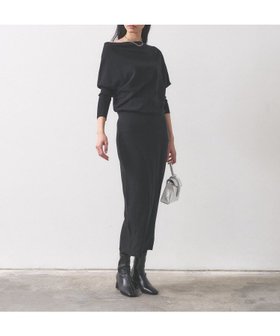 【インディヴィ/INDIVI】のドレープオフショルニットワンピース 人気、トレンドファッション・服の通販 founy(ファニー) ファッション Fashion レディースファッション Fashion for Women ワンピース Dresses ニットワンピース Knit Dresses アクセサリー Fashion Accessories シンプル Simple, Minimal ストレッチ Stretch, Stretchy Fabric バランス Balance, Style Balance フィット Fit, Slim Fit |ID:prp329100004779572