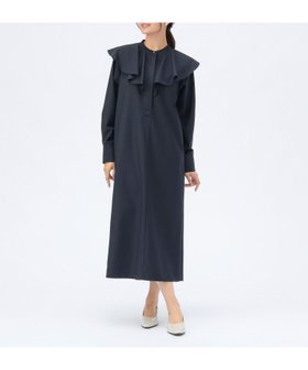 【ビームス ハート/BEAMS HEART】のフリルネック シャツ ワンピース セレモニー 入学 入園 卒業 卒園 ママスーツ 七五三 通勤 オフィススタイル オンオフ兼用 きれいめ フォーマル ビームスセレモニー2026 人気、トレンドファッション・服の通販 founy(ファニー) ファッション Fashion レディースファッション Fashion for Women ワンピース Dresses シャツワンピース / 1枚で着映えコーデ Shirt Dresses スーツ Suit, Formalwear ツイード Twill, Twill Weave ネックレス Necklace, Pendant Necklace バランス Balance, Style Balance パール Pearl, Pearl Accent フォーマル Formal, Dressy フリル Frill, Ruffle マニッシュ Mannish, Boyish ロング Long, Long-Length エレガント 上品 Elegant セレモニー Ceremony 入学式 Entrance Ceremony 卒業式 Graduation Ceremony ビジネス 仕事 通勤 Business / Work / Commuting |ID:prp329100004779573