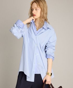 【ブリル/BRILL】 ストライプオーバーシャツ人気、トレンドファッション・服の通販 founy(ファニー) ファッション Fashion レディースファッション Fashion for Women トップス・カットソー Cut & Sew Tops シャツ・ブラウス・オフィスカジュアル Elegant Blouses & Button-Ups イタリア Italy スタンダード Standard, Basic |ID:prp329100004779586