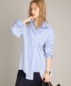 【ブリル/BRILL】のストライプオーバーシャツ 人気、トレンドファッション・服の通販 founy(ファニー) ファッション Fashion レディースファッション Fashion for Women トップス・カットソー Cut & Sew Tops シャツ・ブラウス・オフィスカジュアル Elegant Blouses & Button-Ups イタリア Italy スタンダード Standard, Basic thumbnail サックス85|ID: prp329100004779586 ipo3291000000034667208