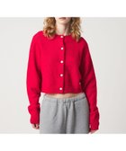 【ビューティ&ユース ユナイテッドアローズ/BEAUTY&YOUTH / UNITED ARROWS】の6(ROKU) アルパカウールナイロン カーディガン RED|ID: prp329100004779667 ipo3291000000034832661