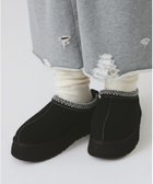 【ビームス ウイメン/BEAMS】の【12/11 9 59までポイント10倍】【WEB限定】UGG / Tazz II 25AW タズ アグ スリッポン 厚底 起毛 BLACK|ID: prp329100004779668 ipo3291000000034812207