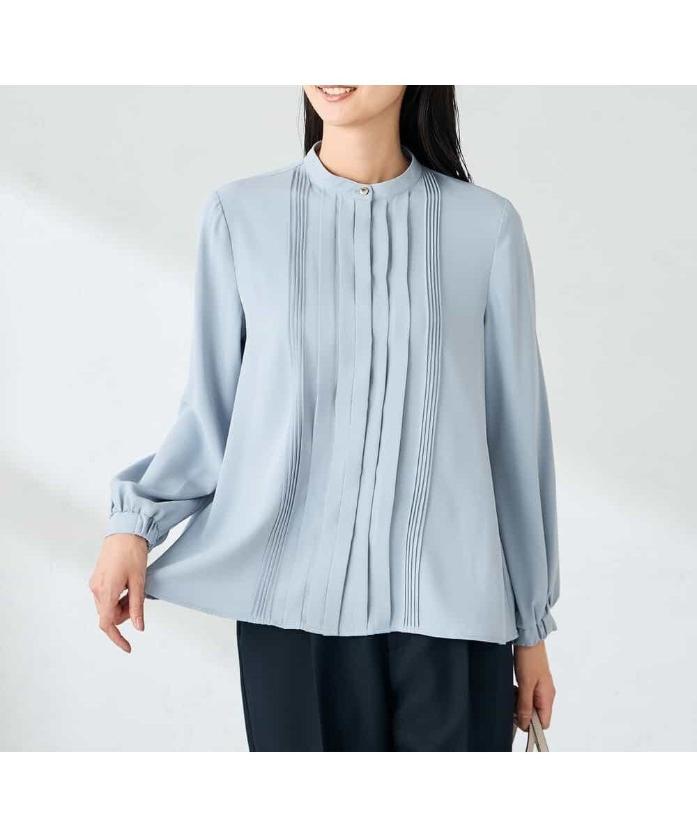 【アー ヴェー ヴェー/a.v.v】の【洗える/WEB限定】ピンタックブラウス 人気、トレンドファッション・服の通販 founy(ファニー) ファッション Fashion レディースファッション Fashion for Women トップス・カットソー Cut & Sew Tops シャツ・ブラウス・オフィスカジュアル Elegant Blouses & Button-Ups インナー Innerwear 春 Spring 洗える Machine Washable 秋 Autumn カーディガン Cardigan, Knitwear ジャケット Jacket, Outerwear スタンド Stand Collar, Upright Stand フォーマル Formal, Dressy ベーシック Basic, Essential ボトム Bottoms, Lower Wear 冬 Winter / This Winter 再入荷 Restock / Back in Stock おすすめ Recommended / Our Picks 夏 Summer エレガント 上品 Elegant セレモニー Ceremony 入学式 Entrance Ceremony 卒業式 Graduation Ceremony ビジネス 仕事 通勤 Business / Work / Commuting other-1|ID: prp329100004779691 ipo3291000000034668945