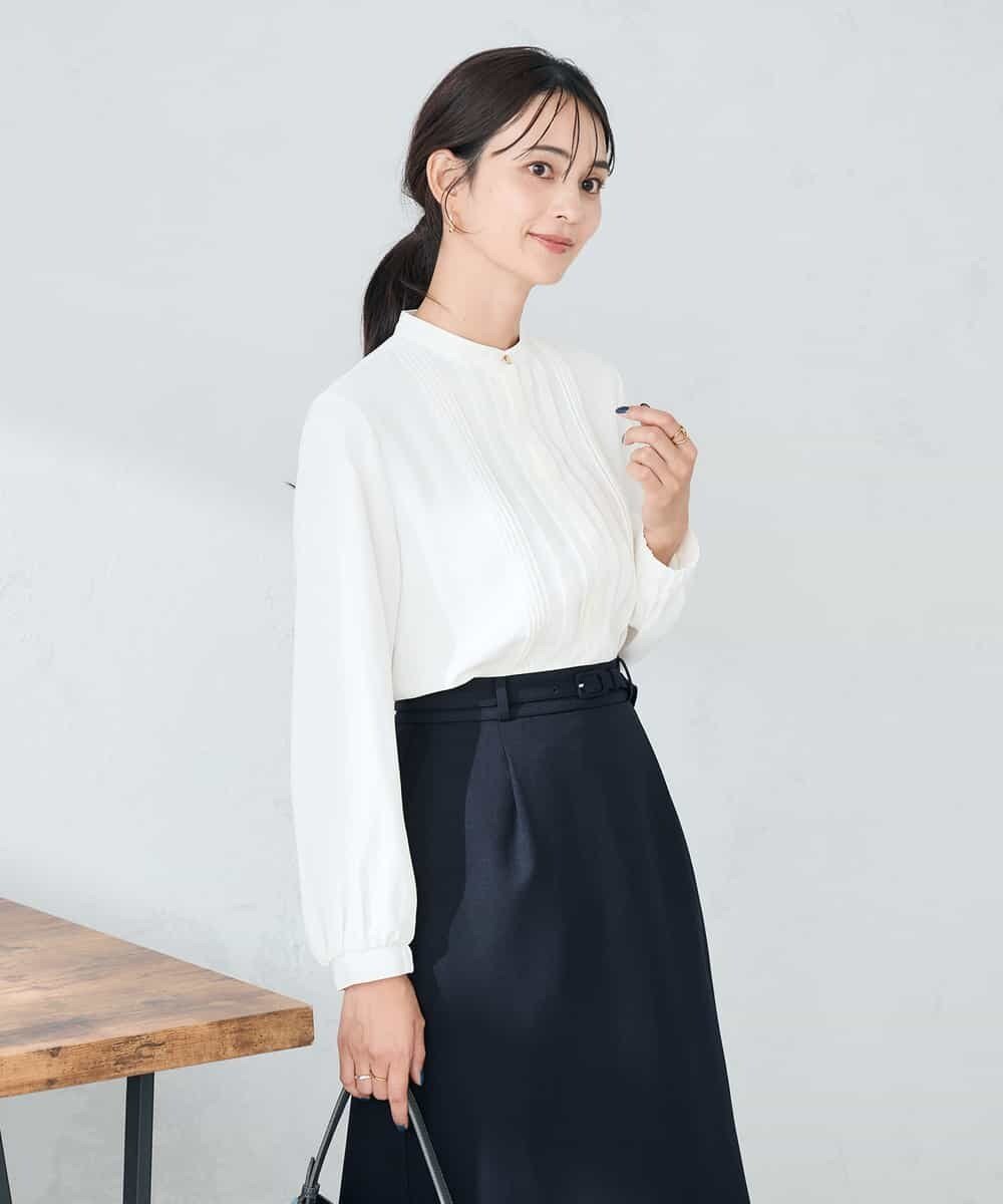 【アー ヴェー ヴェー/a.v.v】の【洗える/WEB限定】ピンタックブラウス インテリア・キッズ・メンズ・レディースファッション・服の通販 founy(ファニー) ファッション Fashion レディースファッション Fashion for Women トップス・カットソー Cut & Sew Tops シャツ・ブラウス・オフィスカジュアル Elegant Blouses & Button-Ups インナー Innerwear 春 Spring 洗える Machine Washable 秋 Autumn カーディガン Cardigan, Knitwear ジャケット Jacket, Outerwear スタンド Stand Collar, Upright Stand フォーマル Formal, Dressy ベーシック Basic, Essential ボトム Bottoms, Lower Wear 冬 Winter / This Winter 再入荷 Restock / Back in Stock おすすめ Recommended / Our Picks 夏 Summer エレガント 上品 Elegant セレモニー Ceremony 入学式 Entrance Ceremony 卒業式 Graduation Ceremony ビジネス 仕事 通勤 Business / Work / Commuting ホワイト|ID: prp329100004779691 ipo3291000000034668948