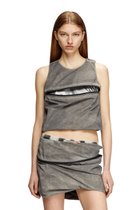 【ディーゼル/DIESEL】のウィメンズ ノースリーブトップ T-ORIGIN グレー|ID: prp329100004779693 ipo3291000000034668972