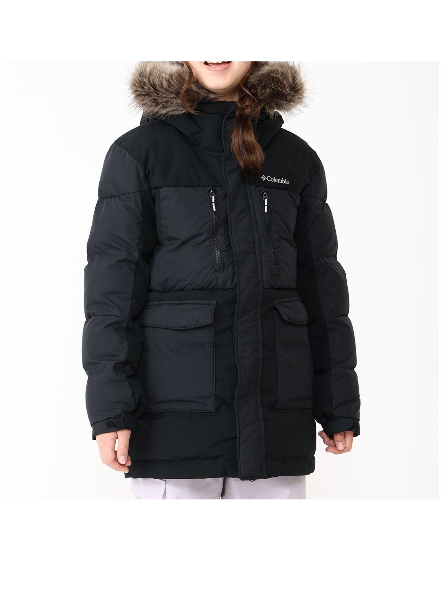 【コロンビア/Columbia / KIDS】のColumbia/ 【KIDS】マーカムピークフュージョンIIパーカー /コロンビア 人気、トレンドファッション・服の通販 founy(ファニー) 　ファッション　Fashion　キッズファッション　Fashion for Kids　アウトドア　Outdoor Clothing　インナー　Innerwear　ジャケット　Jacket, Outerwear　パーカー　Hoodie, Parka　フィット　Fit, Slim Fit　フェイクファー　Faux Fur, Imitation Fur　ミドル　Middle Length, Mid Height　おすすめ　Recommended / Our Picks　 other-1|ID: prp329100004779756 ipo3291000000034670244