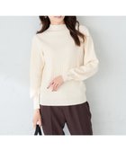 【アー ヴェー ヴェー/a.v.v】のプチハイネック針抜きニット アイボリー|ID: prp329100004779825 ipo3291000000034671626