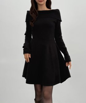 【ジュノア/JUNOAH】のCENEA オフショル風スクエアネックミニニットワンピ 人気、トレンドファッション・服の通販 founy(ファニー) ファッション Fashion レディースファッション Fashion for Women ワンピース Dresses ニットワンピース Knit Dresses |ID:prp329100004780337