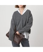 【ユナイテッドアローズ/UNITED ARROWS】のconte ウール Vネックニット MD.GRAY|ID:prp329100004780361