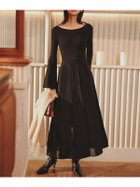 【アニュアンス/anuans】のモヘアプリーツニットワンピース BLACK|ID: prp329100004780376 ipo3291000000034679815