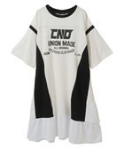 【キャンディストリッパー/Candy Stripper】のCND SWITCHED ONE-PIECE 人気、トレンドファッション・服の通販 founy(ファニー) ファッション Fashion レディースファッション Fashion for Women おすすめ Recommended / Our Picks デニム Denim, Jeans Material フリル Frill, Ruffle メッシュ Mesh, Net Fabric リメイク Remake, Reconstructed thumbnail OFF WHITE|ID: prp329100004780406 ipo3291000000034680124
