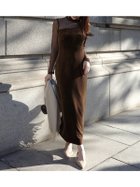 【アニュアンス/anuans】のシアーコンビタイトワンピース BROWN|ID: prp329100004780409 ipo3291000000034680179