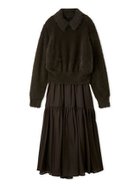 【ミラオーウェン/Mila Owen】の【セットアイテム】衿付きニットティアードスカートコーデSET 人気、トレンドファッション・服の通販 founy(ファニー) ファッション Fashion レディースファッション Fashion for Women セットアップ Matching Sets スカート・ミニ/ミディ/マキシ Skirts / Mini, Midi & Maxi Skirts スカート Skirts ティアードスカート Tiered Skirts シアー Sheer, See-Through スマート Smart, Elegant ティアードスカート Tiered Skirt, Flounced Skirt デニム Denim, Jeans Material トレンド Trend, Trending Now バランス Balance, Style Balance ベビー Baby, Babywear ボトム Bottoms, Lower Wear モノトーン Monotone, Black and White 冬 Winter / This Winter ホリデーシーズン Holiday Season thumbnail BRW[058]|ID: prp329100004780517 ipo3291000000034832094