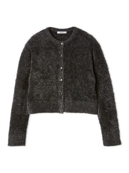 【ミラオーウェン/Mila Owen】のクルーネックシャギーニットカーデ インテリア・キッズ・メンズ・レディースファッション・服の通販 founy(ファニー) 　ファッション　Fashion　レディースファッション　Fashion for Women　トップス・カットソー　Cut & Sew Tops　ニット　Knit Tops & Sweaters　GRY[006]|ID: prp329100004780519 ipo3291000000034872003