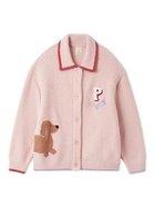 【ジェラート ピケ/gelato pique】のベビモコダックスフンドジャガードカーディガン PNK[066]|ID: prp329100004780524 ipo3291000000034835268