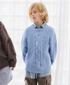 【グローバルワーク/GLOBAL WORK / KIDS】の洗えるモールケーブルプルオーバー/キッズ/603740 人気、トレンドファッション・服の通販 founy(ファニー) ファッション Fashion キッズファッション Fashion for Kids トップス・カットソー Cut & Sew Tops おすすめ Recommended / Our Picks カーゴパンツ Cargo Pants, Utility Pants ショート Short, Short Length デニム Denim, Jeans Material トレンド Trend, Trending Now ボトム Bottoms, Lower Wear 洗える Machine Washable thumbnail サックス82|ID: prp329100004780541 ipo3291000000034730900