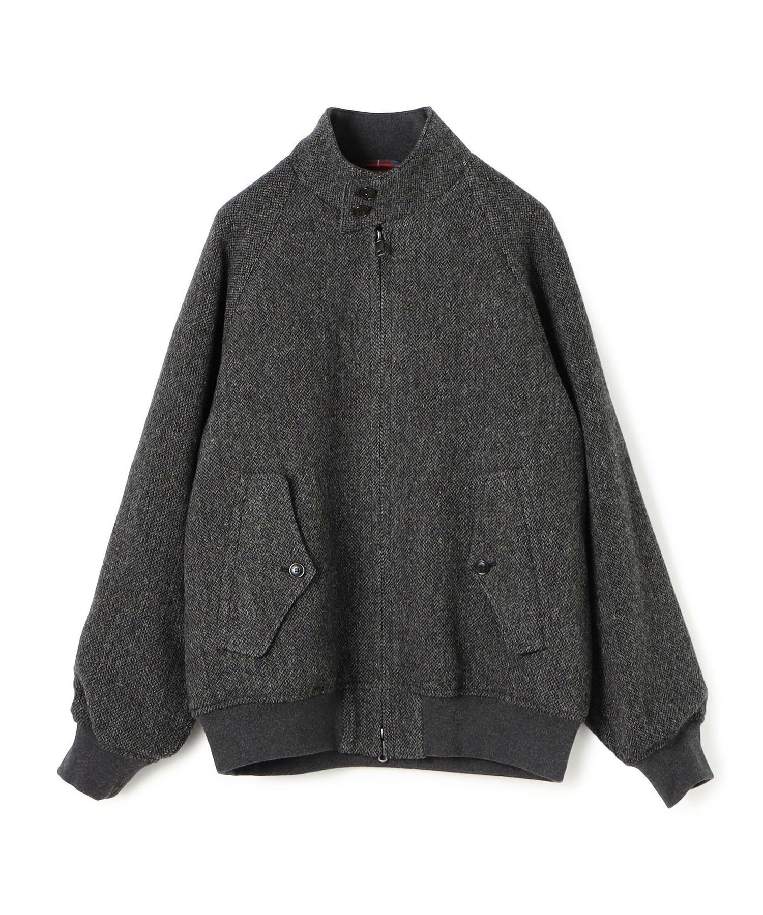 【トゥモローランド/TOMORROWLAND / MEN】の【別注】BARACUTA G9 ウールツイード ブルゾン インテリア・キッズ・メンズ・レディースファッション・服の通販 founy(ファニー) 　ファッション　Fashion　メンズファッション　Fashion for Men　アイビー　Ivy Pattern　ジャケット　Jacket, Outerwear　ツイード　Twill, Twill Weave　ブルゾン　Blouson, Bomber Jacket　別注　Limited Edition, Custom Order　定番　Standard, Basic Item　18 チャコールグレー|ID: prp329100004780574 ipo3291000000034983634